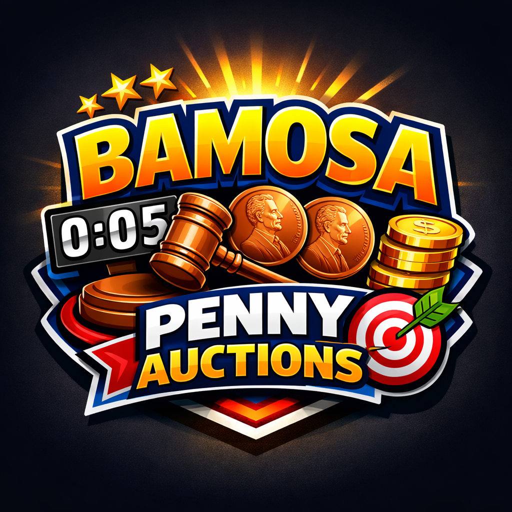 BAMOSA Penny Auctions Logo